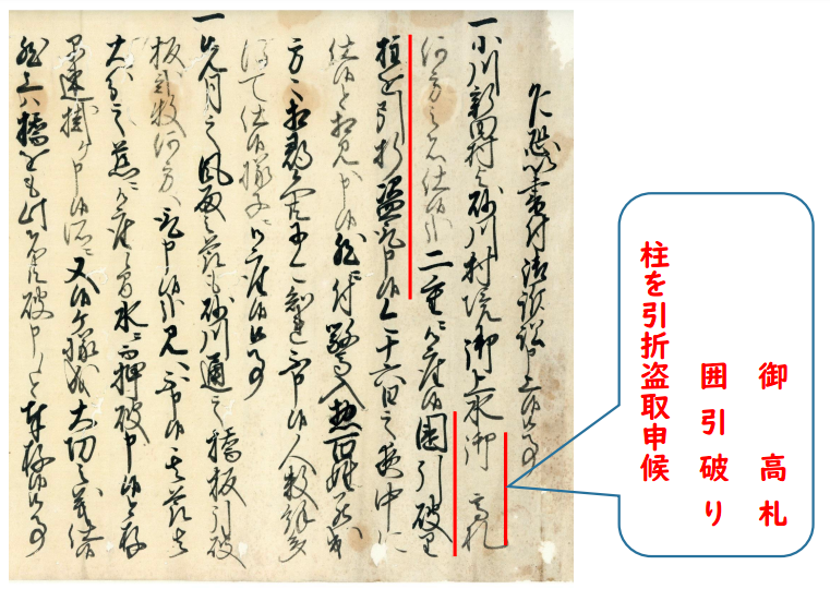 高札盗難 高札盗難