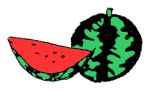 すいかのイラスト