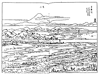 「多磨川の図」